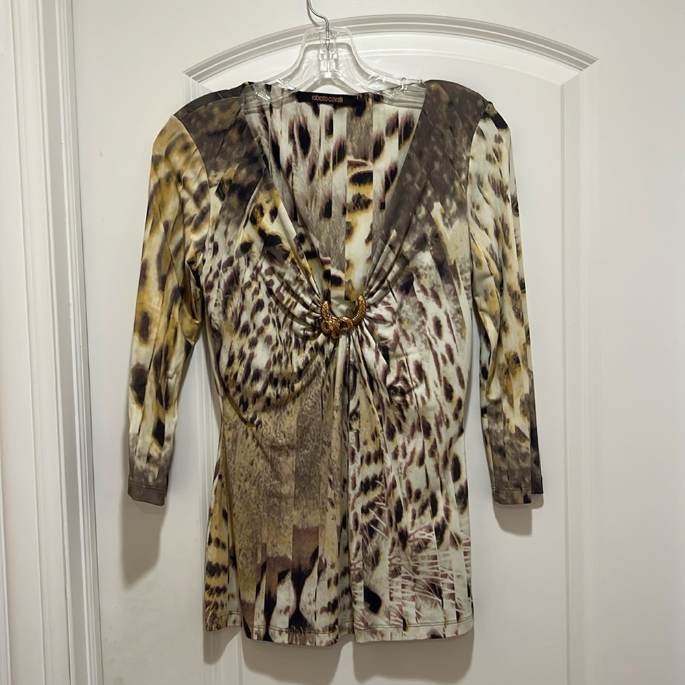 Roberto Cavalli Vintage Printed Top